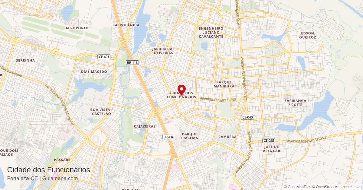 Bairro Cidade dos Funcionários - Fortaleza - CE