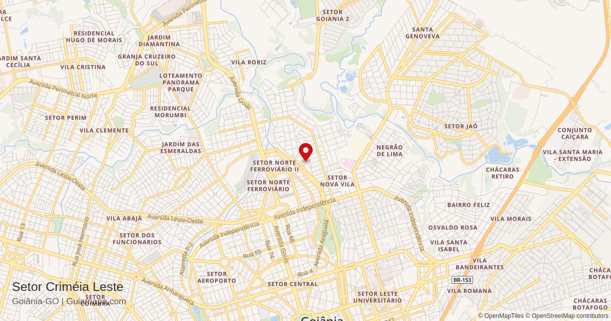 Bairro Setor Criméia Leste - Goiânia - GO