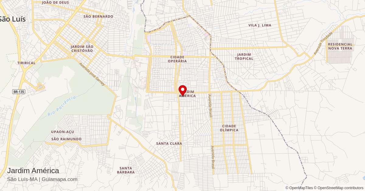 Bairro Jardim América - São Luís - MA