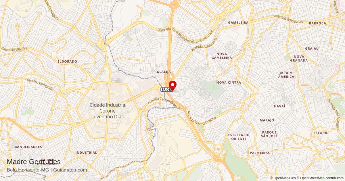 Bairro Madre Gertrudes - Belo Horizonte - MG
