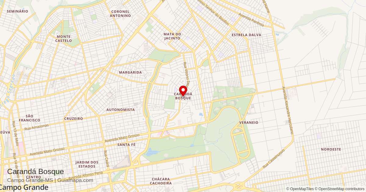 Bairro Carandá Bosque - Campo Grande - MS