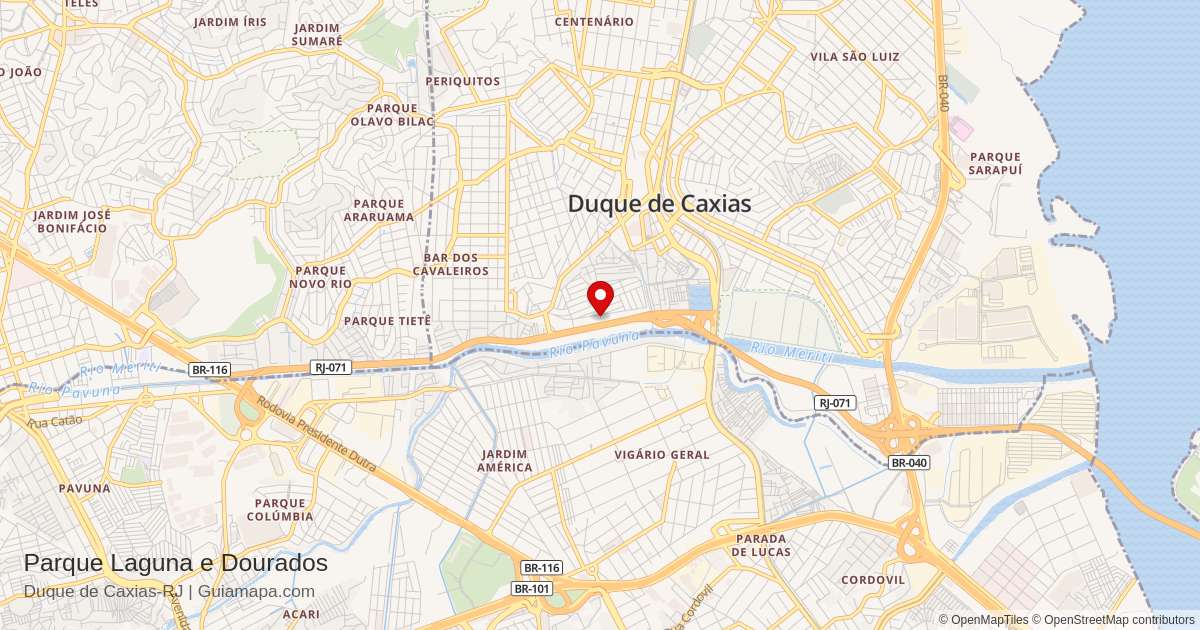 Bairro Parque Laguna e Dourados - Duque de Caxias - RJ