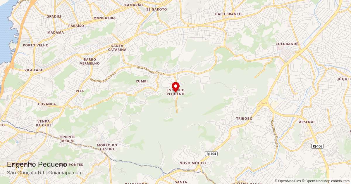 Bairro Engenho Pequeno - São Gonçalo - RJ