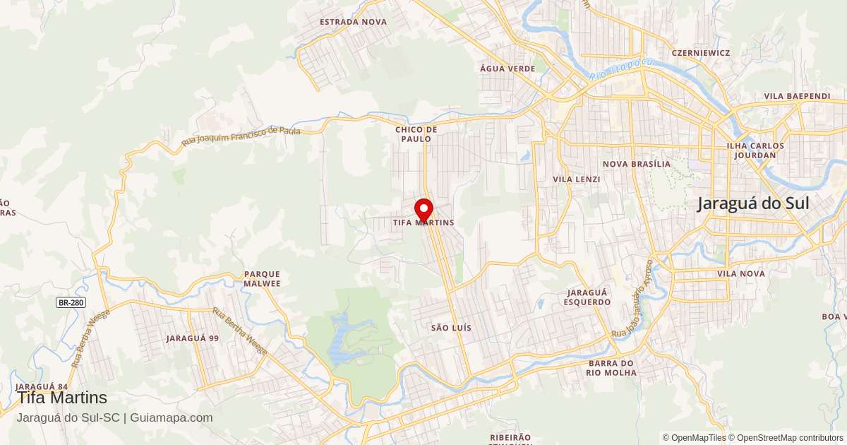 Bairro Tifa Martins - Jaraguá do Sul - SC