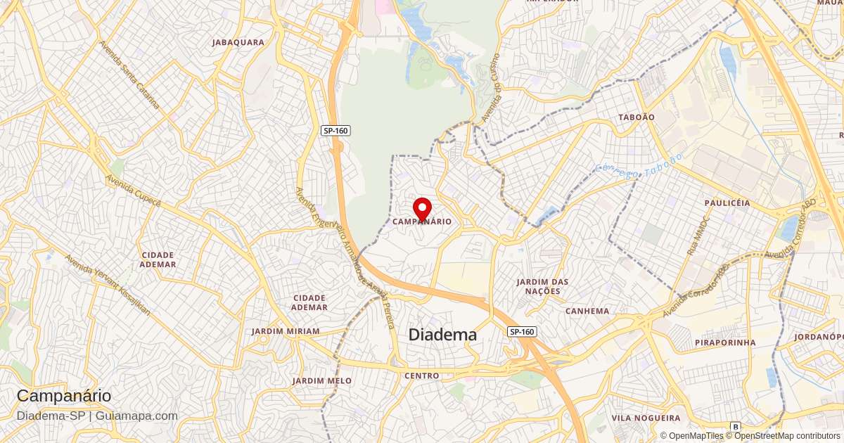 Bairro Campanário - Diadema - SP