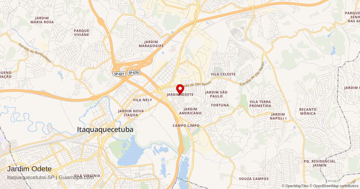 Bairro Jardim Odete - Itaquaquecetuba - SP