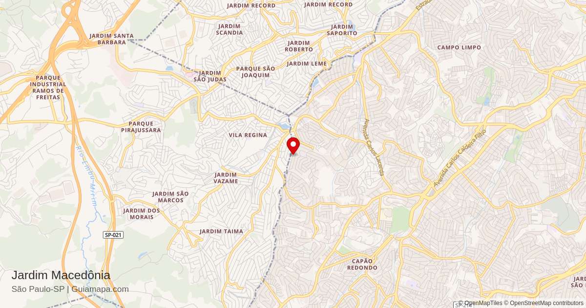 Bairro Jardim Macedônia - São Paulo - SP