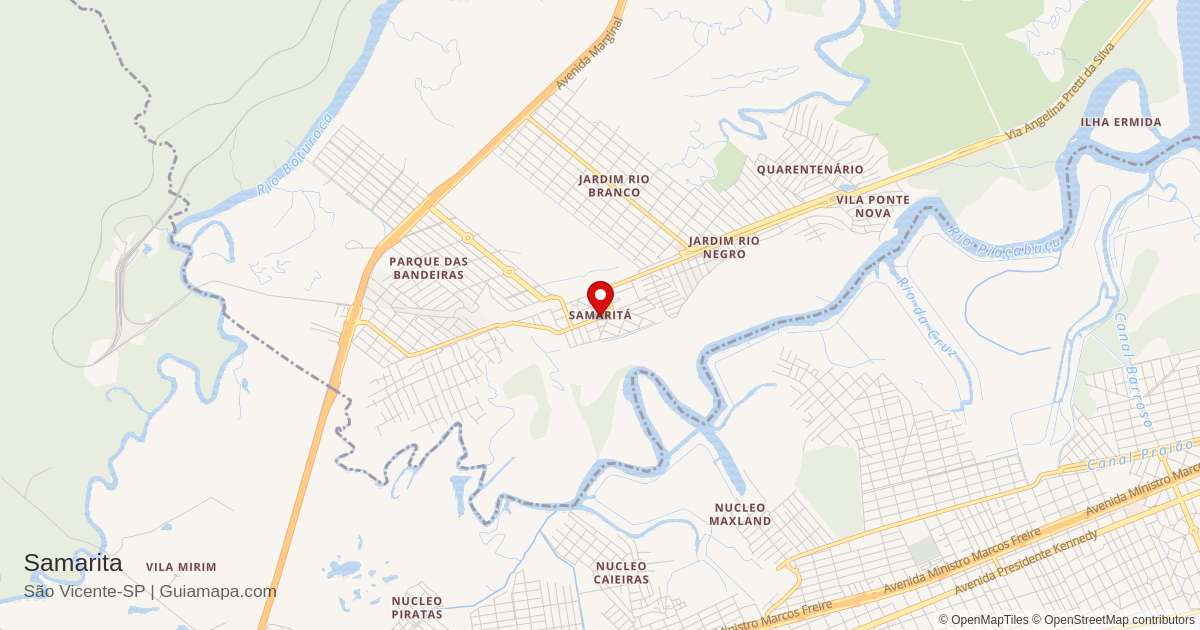 Bairro Samarita - São Vicente - SP